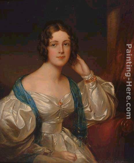 Lady Constance Carruthers painting - Sir Thomas Lawrence Lady Constance Carruthers art painting
